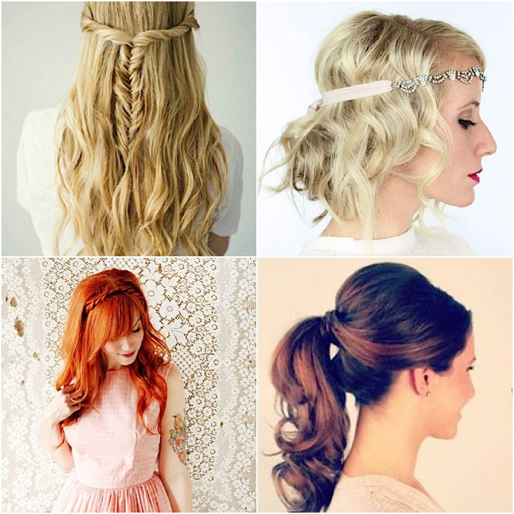 DIY Hairstyles For Wedding
 12 Super Easy DIY Wedding Hairstyles crazyforus