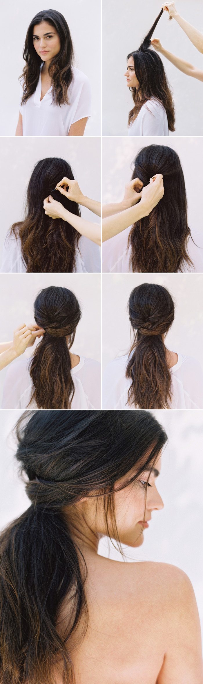 DIY Hairstyles For Wedding
 DIY Half Up Half Down Wedding Hair