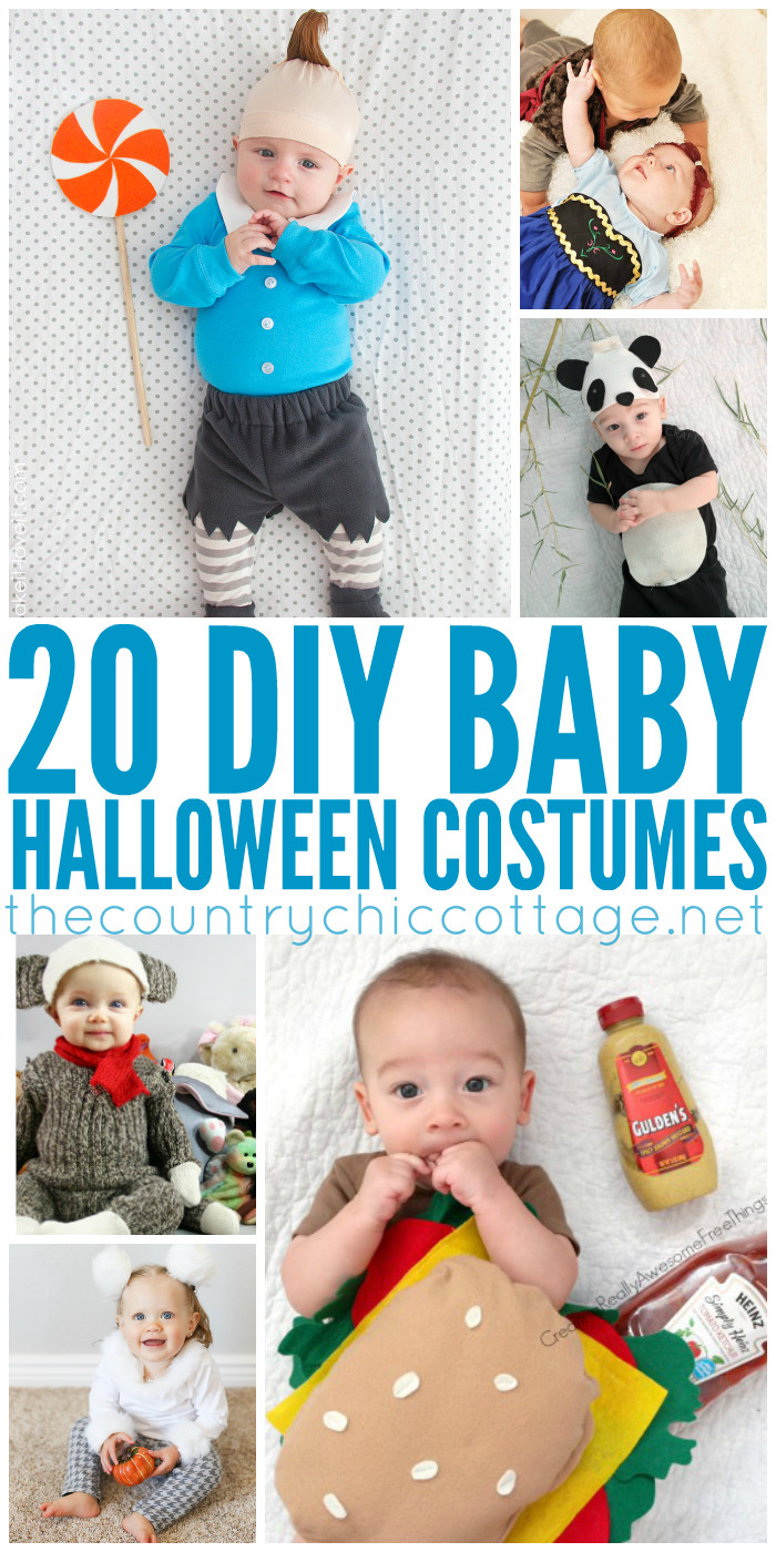 Diy Halloween Costume For Baby
 DIY Halloween Costumes for Baby The Country Chic Cottage