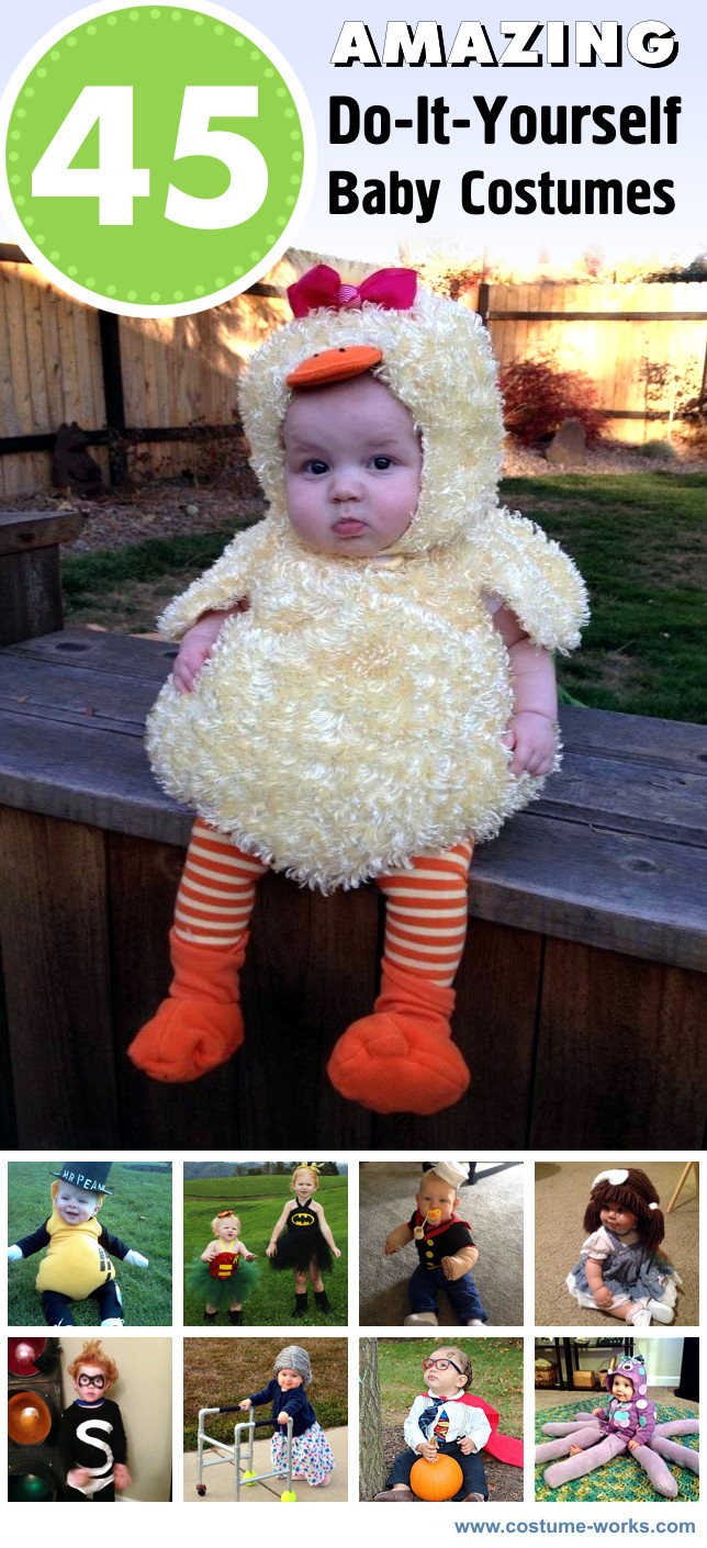 Diy Halloween Costume For Baby
 45 Amazing DIY Baby Halloween Costumes