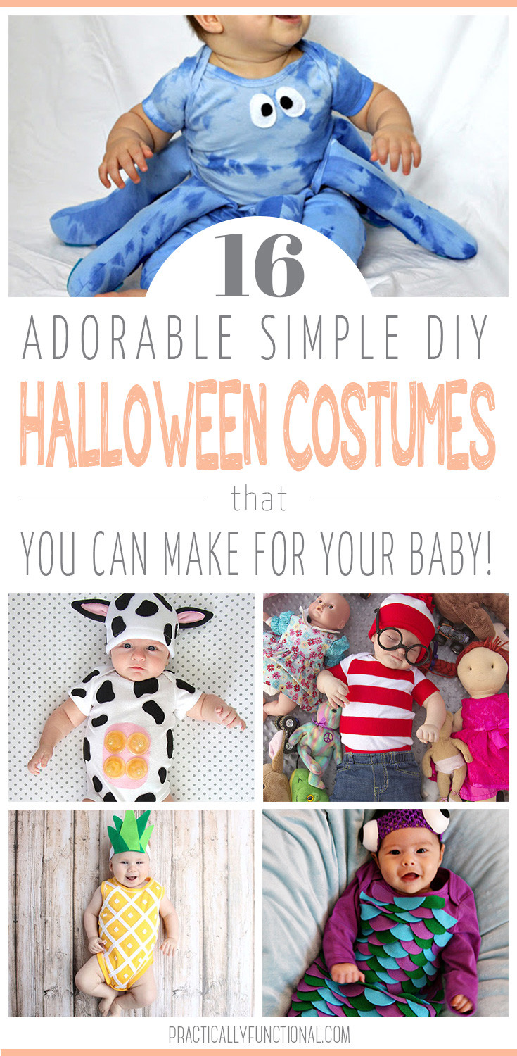 DIY Halloween Costume For Baby
 16 DIY Baby Halloween Costumes