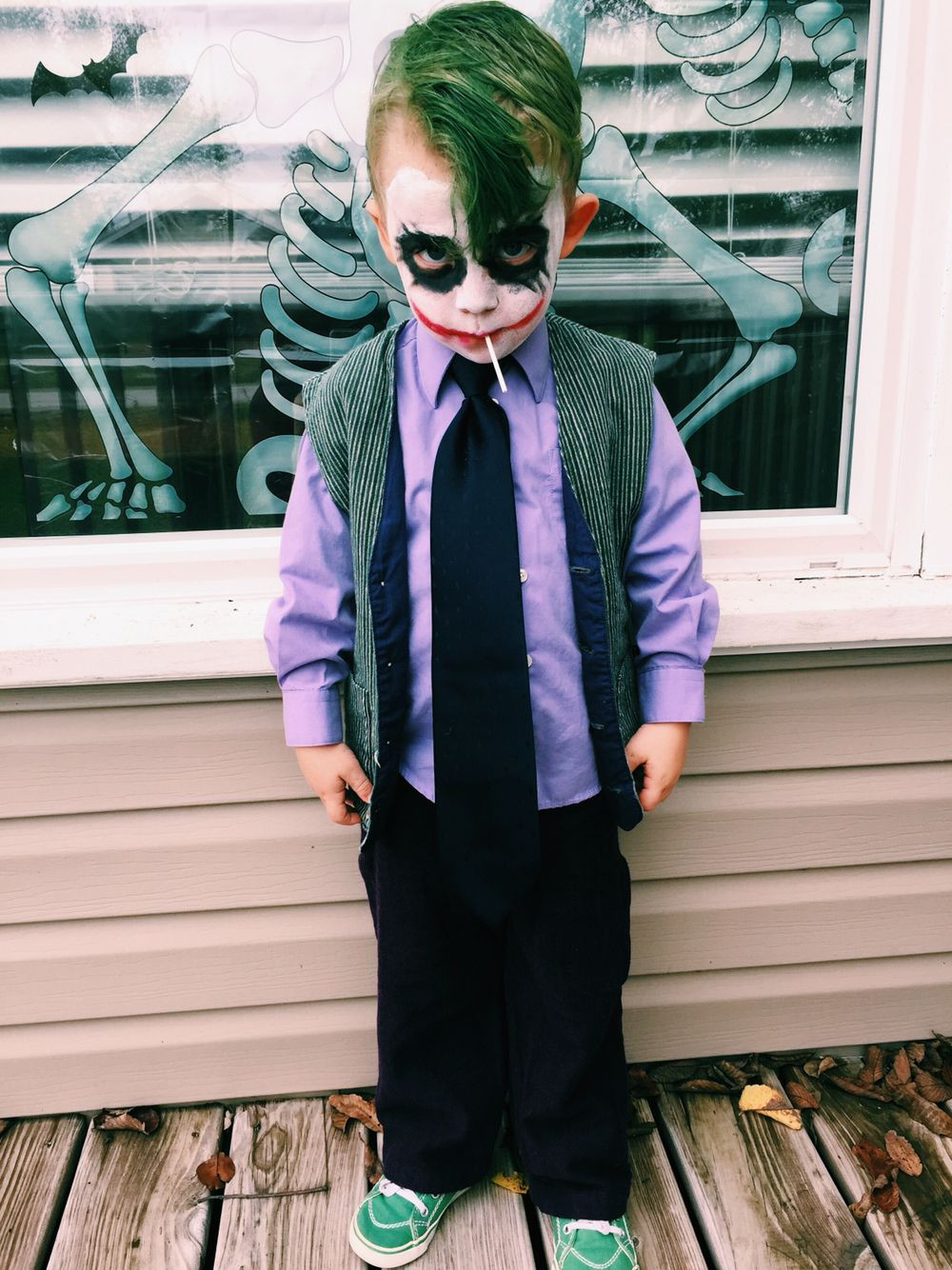 DIY Halloween Costume For Toddler Boy
 DIY Joker toddler costume Halloweenie