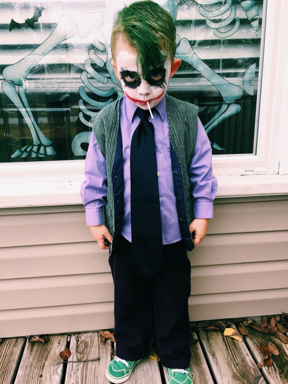DIY Halloween Costumes For Toddler Boys
 DIY Joker toddler costume Halloweenie