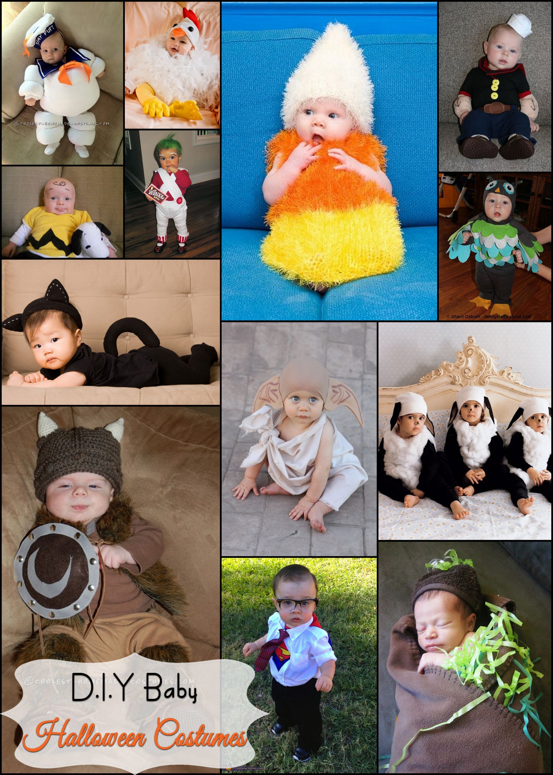 DIY Halloween Costumes For Toddler Girls
 D I Y Baby Halloween Costumes