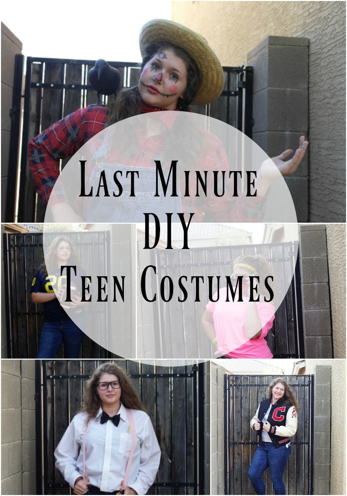 DIY Halloween Costumes Teenagers
 Easy Last Minute Teen DIY Halloween Costumes Clever Pink