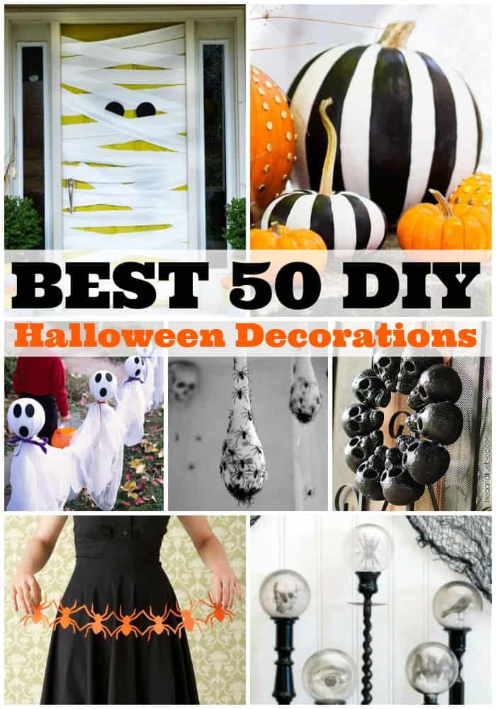 DIY Halloween Home Decor
 Best 50 DIY Halloween Decorations A Dash of Sanity