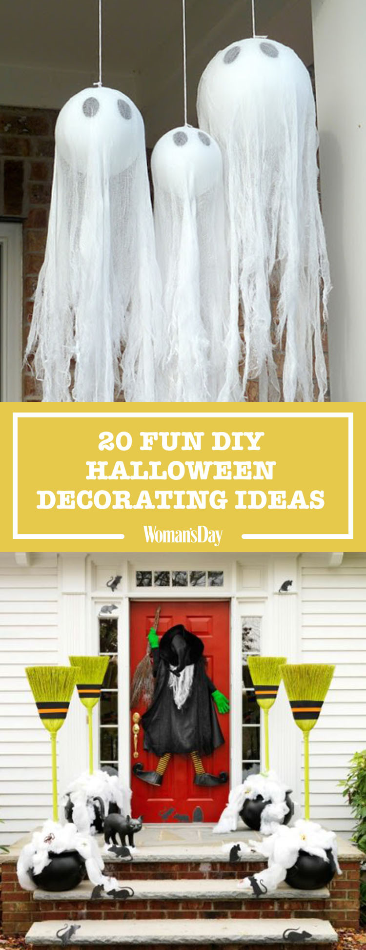 DIY Halloween Home Decor
 40 Easy DIY Halloween Decoration Ideas Homemade