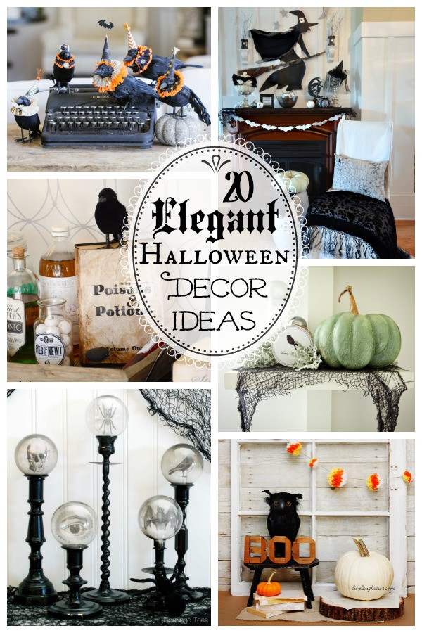 DIY Halloween Home Decor
 20 Spooktacularly Elegant DIY Halloween Decor Ideas The
