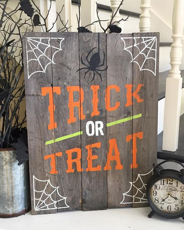 DIY Halloween Wood Signs
 Custom Wood Sign Project Gallery Holidays Home Family