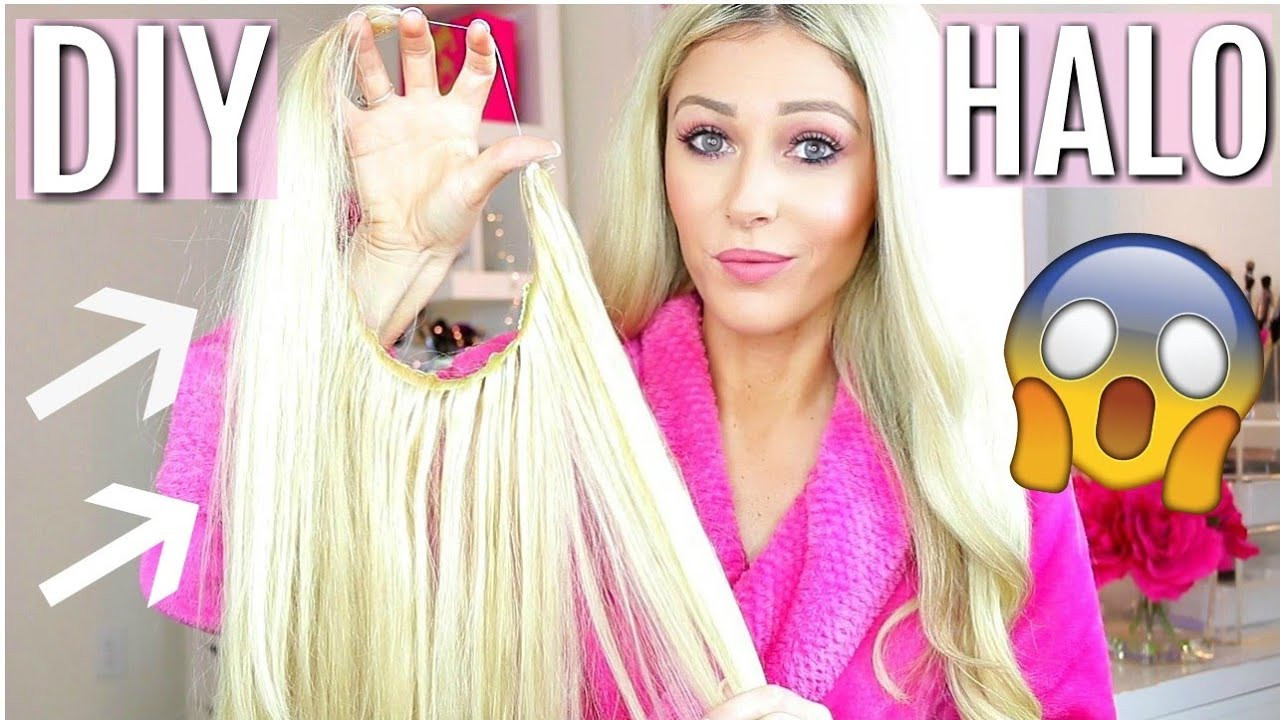 DIY Halo Hair Extensions
 DIY Halo Hair Extensions