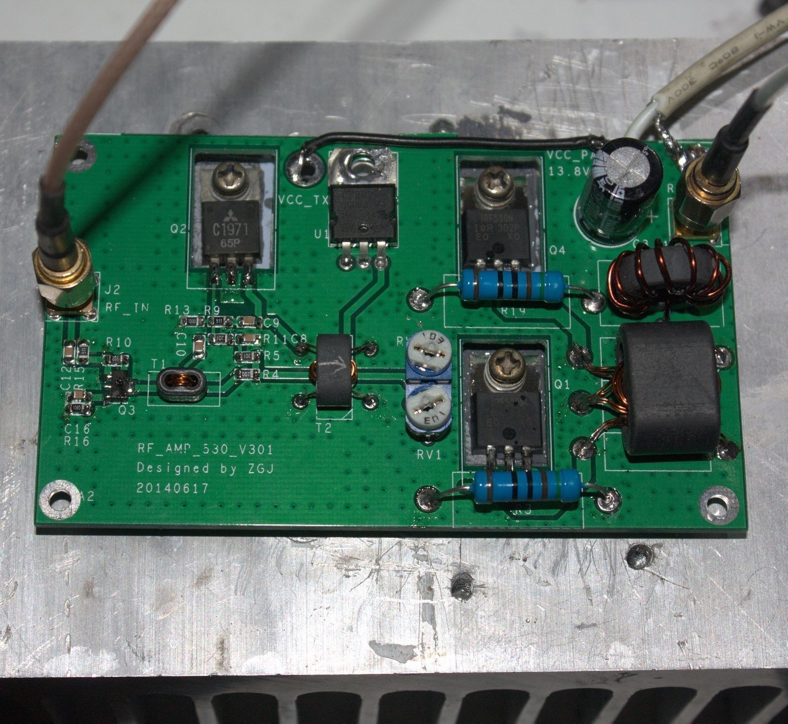 DIY Ham Radio Kit
 45W SSB Linear Power Amplifier DIY Kits for Transceiver