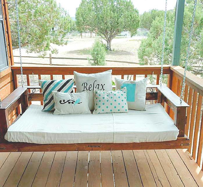 DIY Hanging Bed Plans
 DIY Outdoor Hanging & Swing Beds for Your Porch & Garden