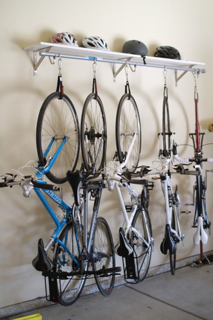 DIY Hanging Bike Rack
 20 DIY Bikes Racks To Keep Your Ride Steady and Safe