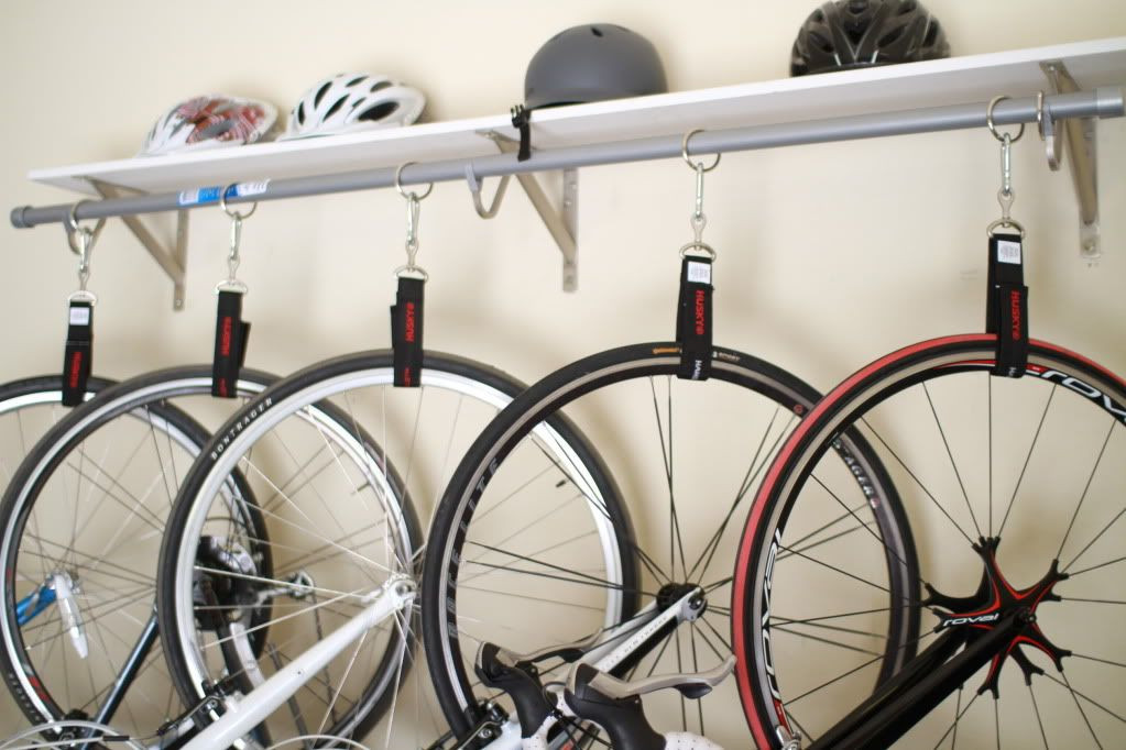 DIY Hanging Bike Rack
 DIY Bike Rack for $90