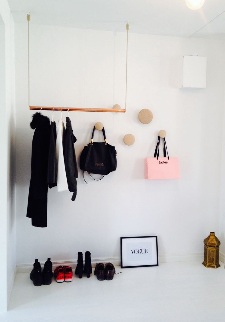 DIY Hanging Clothing Rack
 Best 25 Hanging clothes racks ideas on Pinterest
