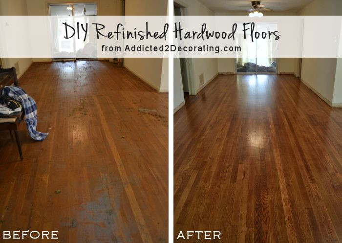 DIY Hardwood Floor Refinish
 My DIY Refinished Hardwood Floors Are Finished