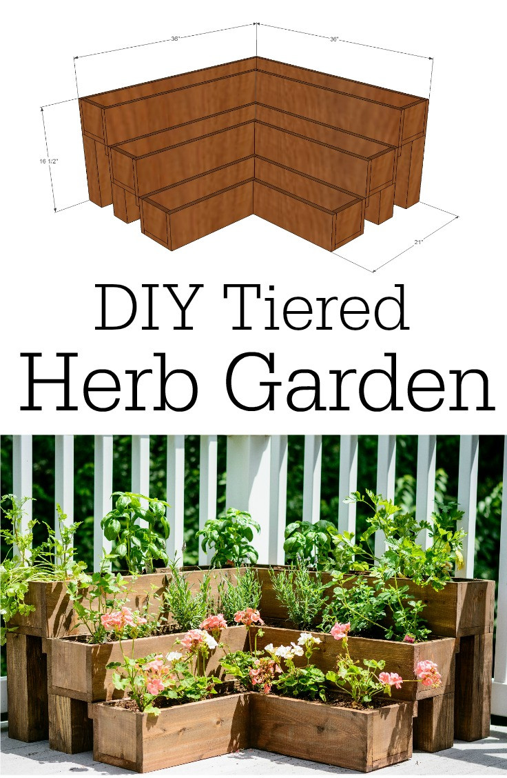 DIY Herb Garden Box
 37 Outstanding DIY Planter Box Plans Designs and Ideas