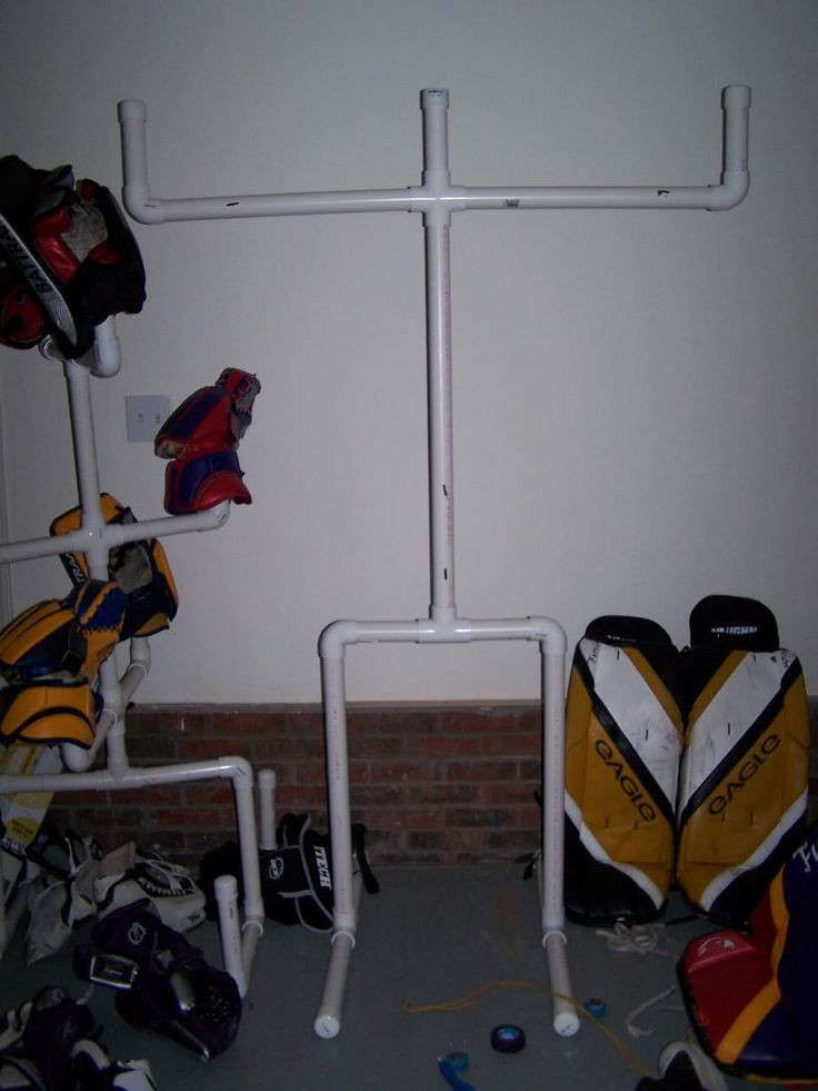 DIY Hockey Drying Rack
 9 best images about Hockey drying rack ideas on Pinterest