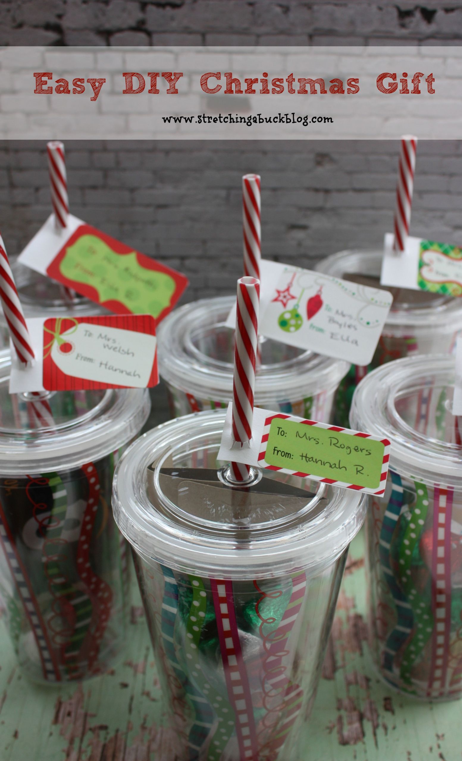 Diy Holiday Gift Ideas
 Easy DIY Christmas Gift Idea for Teachers Friends More