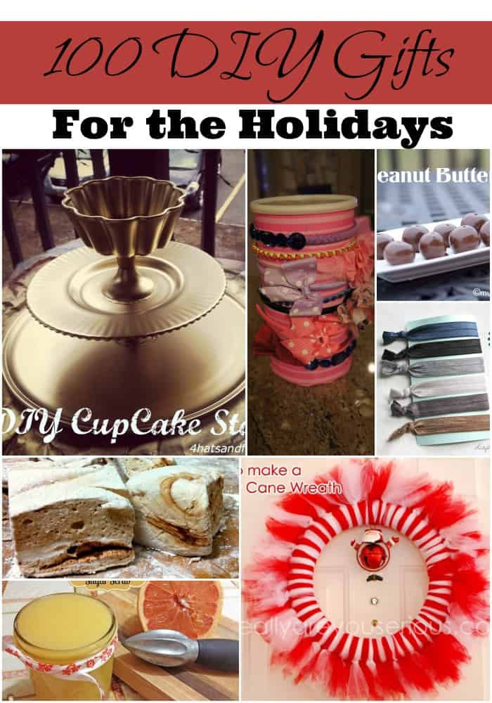 DIY Holiday Gifts Pinterest
 100 DIY Holiday Gifts you can actually make 4 Hats and