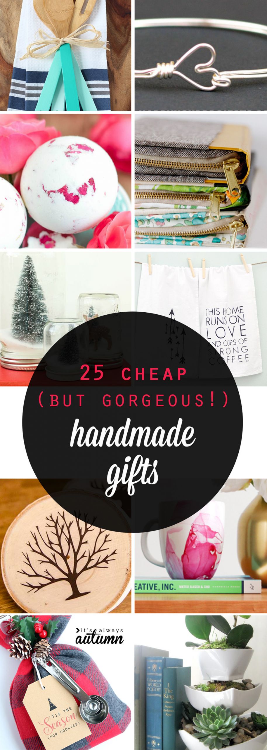 DIY Holiday Gifts Pinterest
 25 cheap but gorgeous  DIY t ideas It s Always Autumn