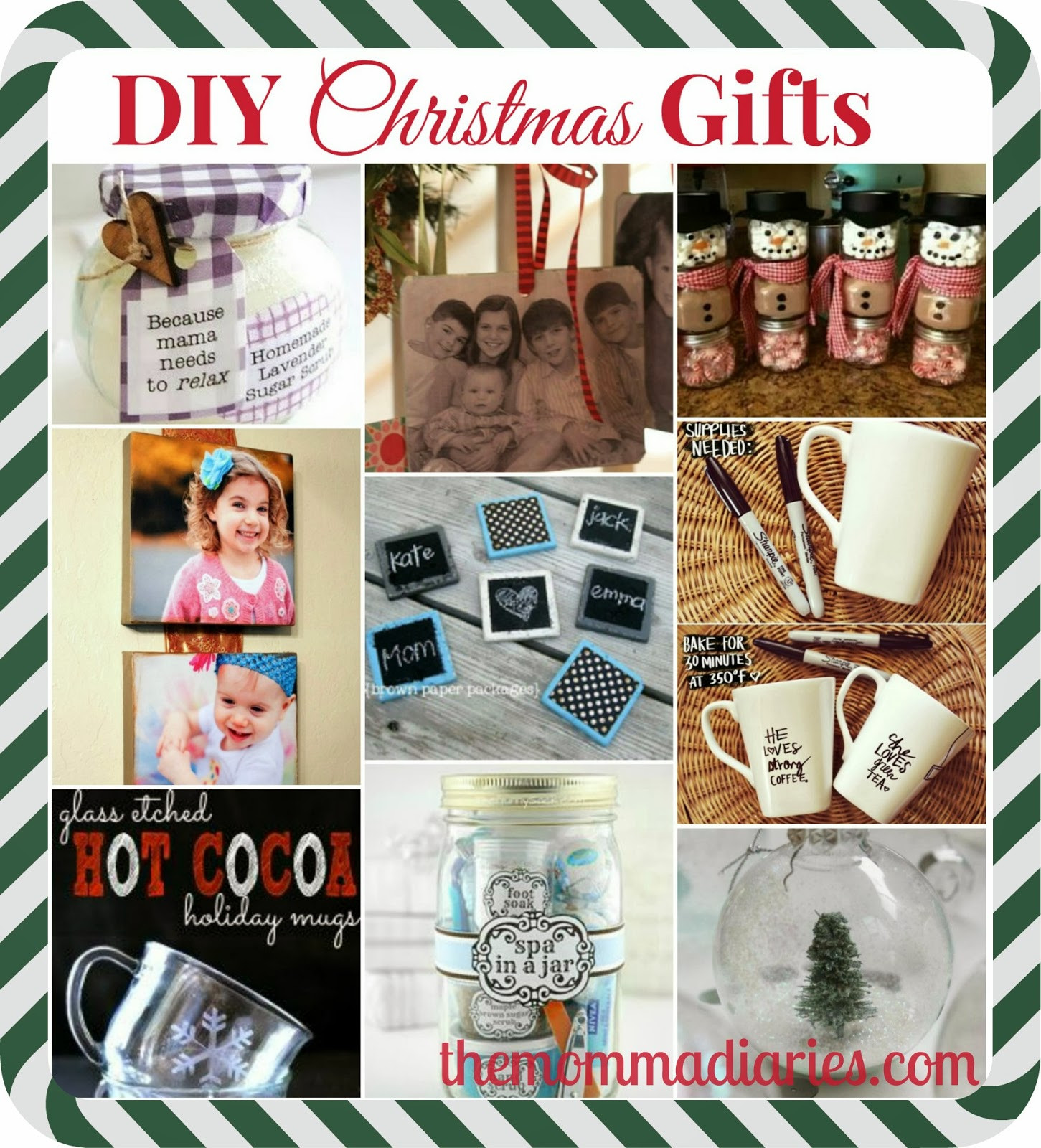 DIY Holiday Gifts Pinterest
 DIY Christmas Gifts The Momma Diaries