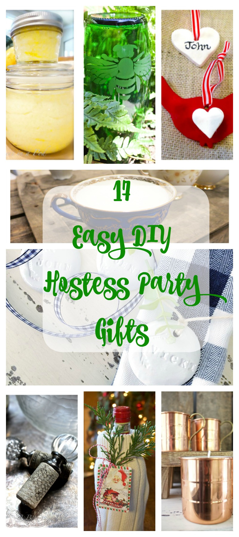 DIY Holiday Gifts Pinterest
 17 Ideas for Easy DIY Holiday Hostess Gifts 2 Bees in a Pod