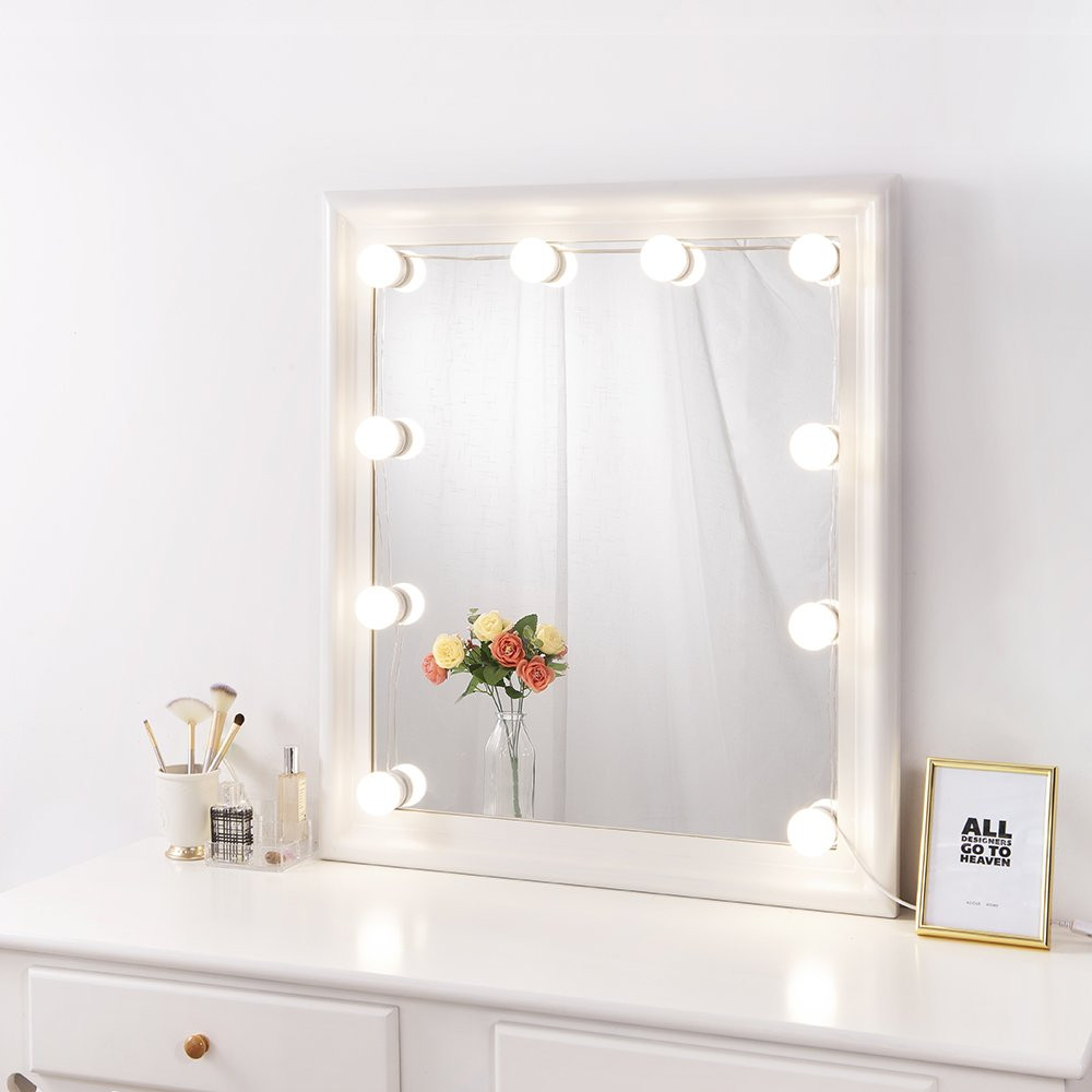 DIY Hollywood Lighted Vanity Mirror
 DIY Hollywood Lighted Makeup Vanity Mirror with Dimmable