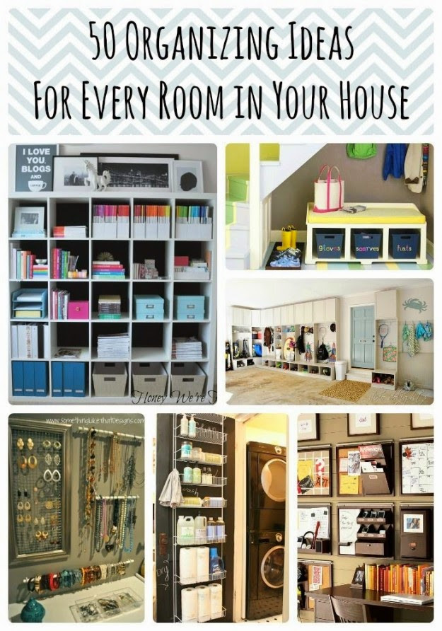 DIY Home Organization Ideas
 50 DIY Organization Ideas For Every Room In Your Home