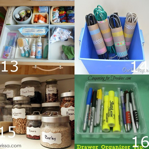 DIY Home Organizers
 35 DIY Home Organizing Ideas