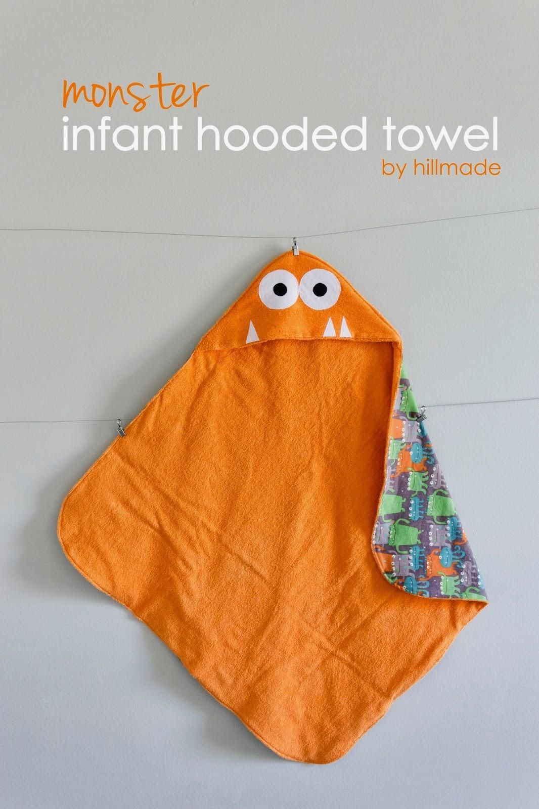 DIY Hooded Baby Towel
 DIY Hooded Towel DIY Infant Hooded Towel