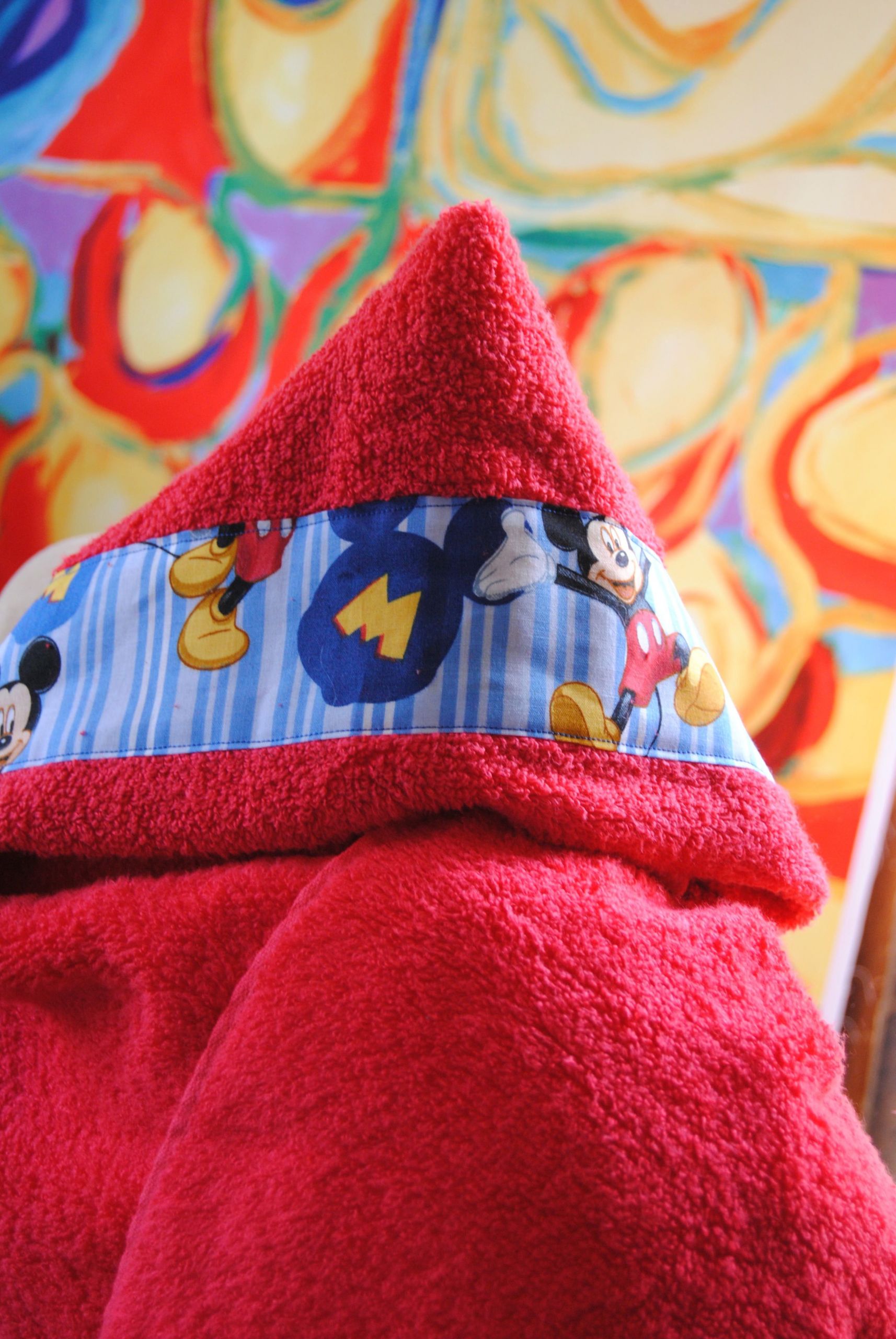 DIY Hooded Baby Towel
 homemade hooded baby towels