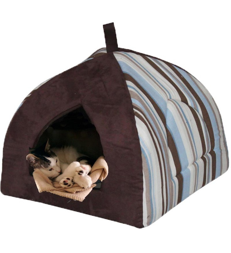 DIY Hooded Dog Bed
 74 best images about Cat s Paradise on Pinterest