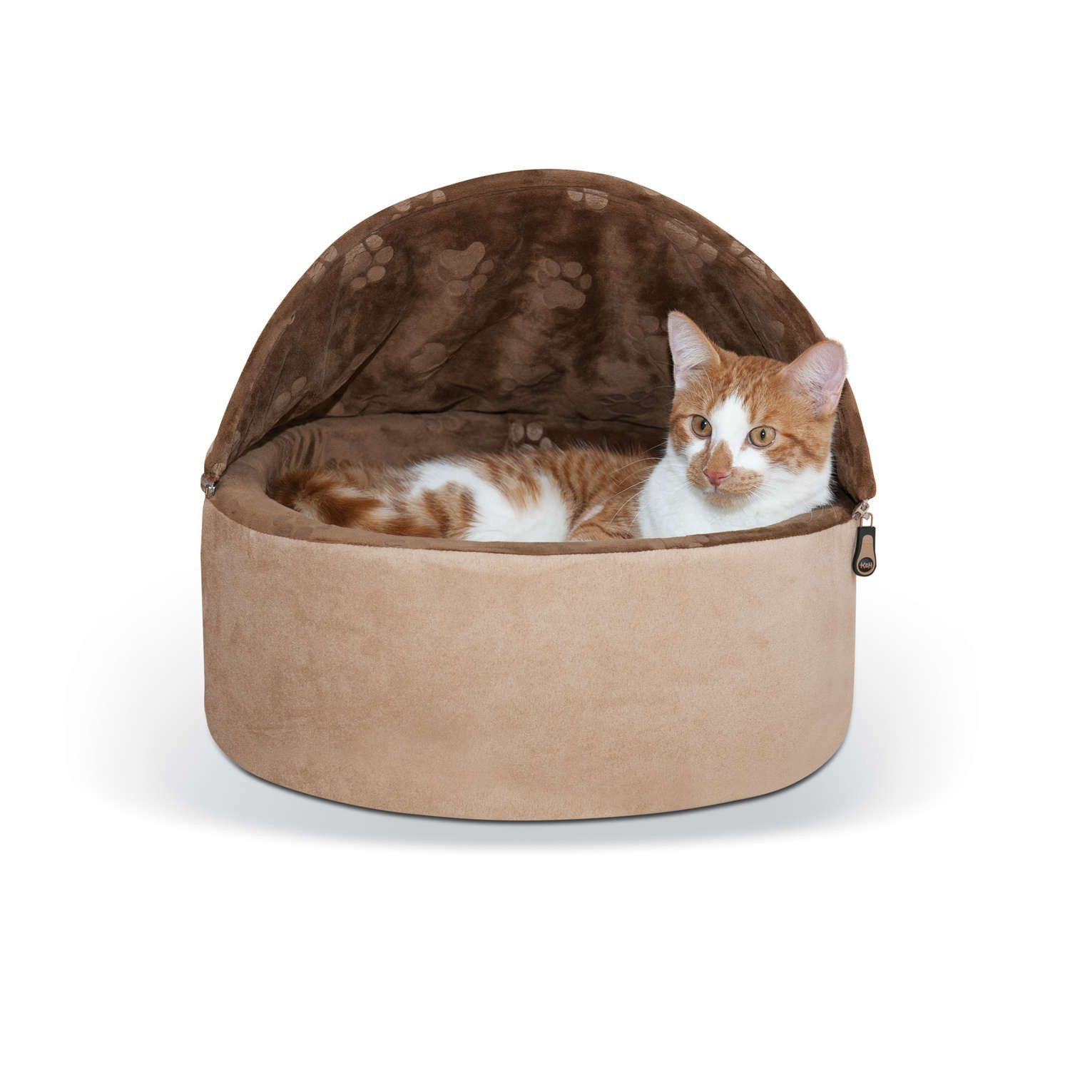 DIY Hooded Dog Bed
 K&H Pet Products KH2995 Self Warming Kitty Bed Hooded