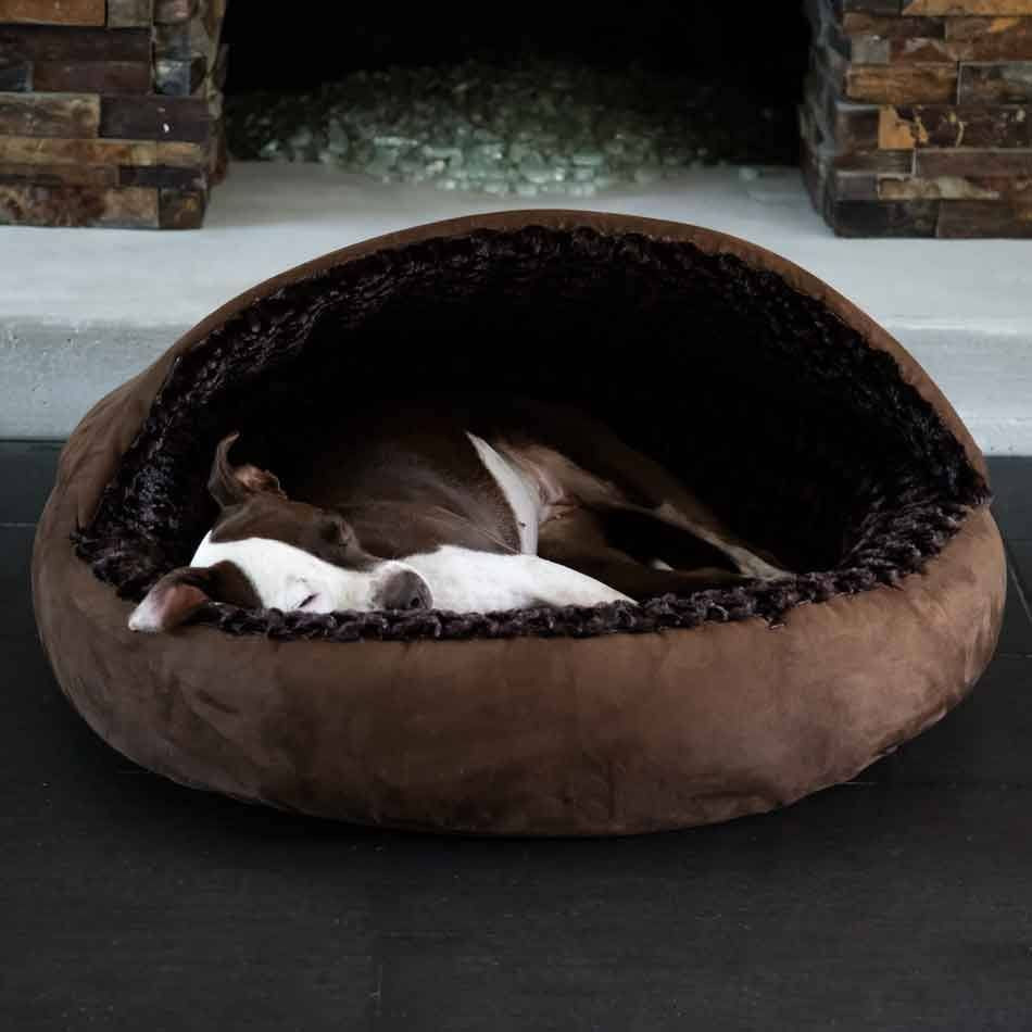 DIY Hooded Dog Bed
 Hooded Bed