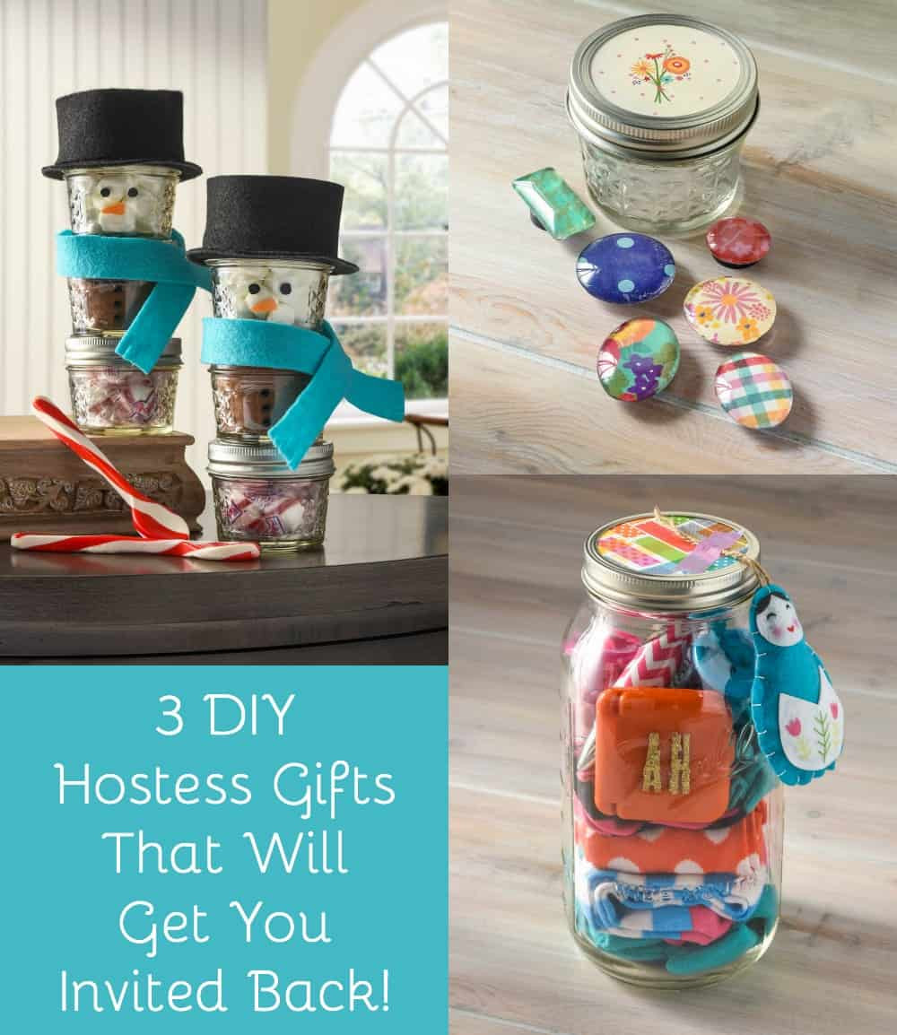 DIY Hostess Gifts
 Three hostess ts that will you invited back Mod