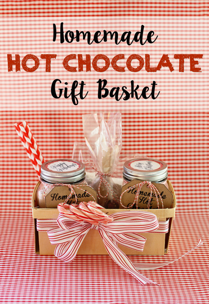 DIY Hot Chocolate Gifts
 Running from the Law DIY Homemade Hot Chocolate Gift Basket