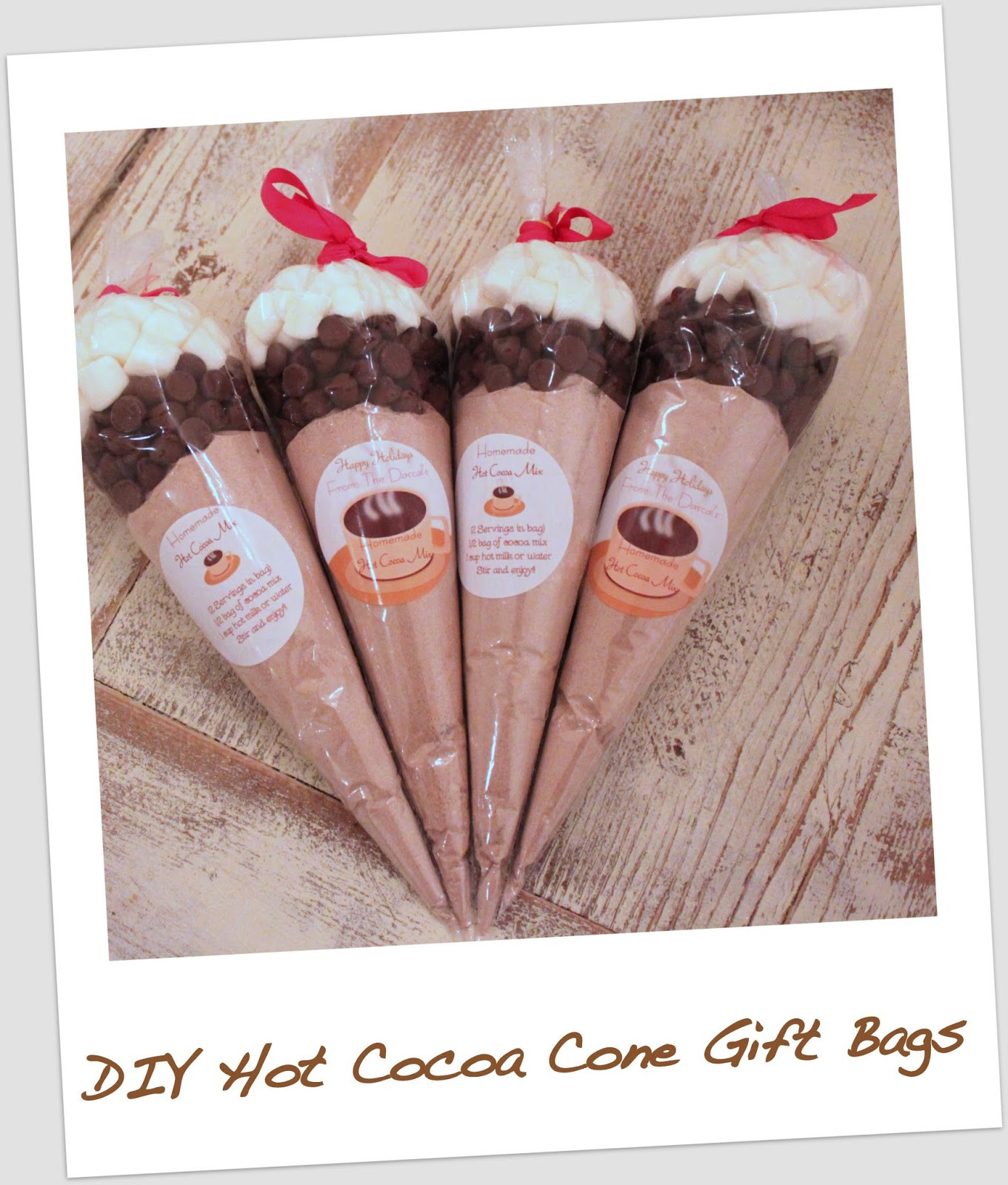 DIY Hot Chocolate Gifts
 Hot Cocoa Gifts