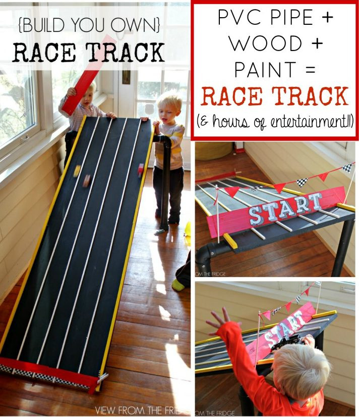 DIY Hotwheels Track
 27 DIY Toy Car Projects For Kids Crazy for Hot Wheels and