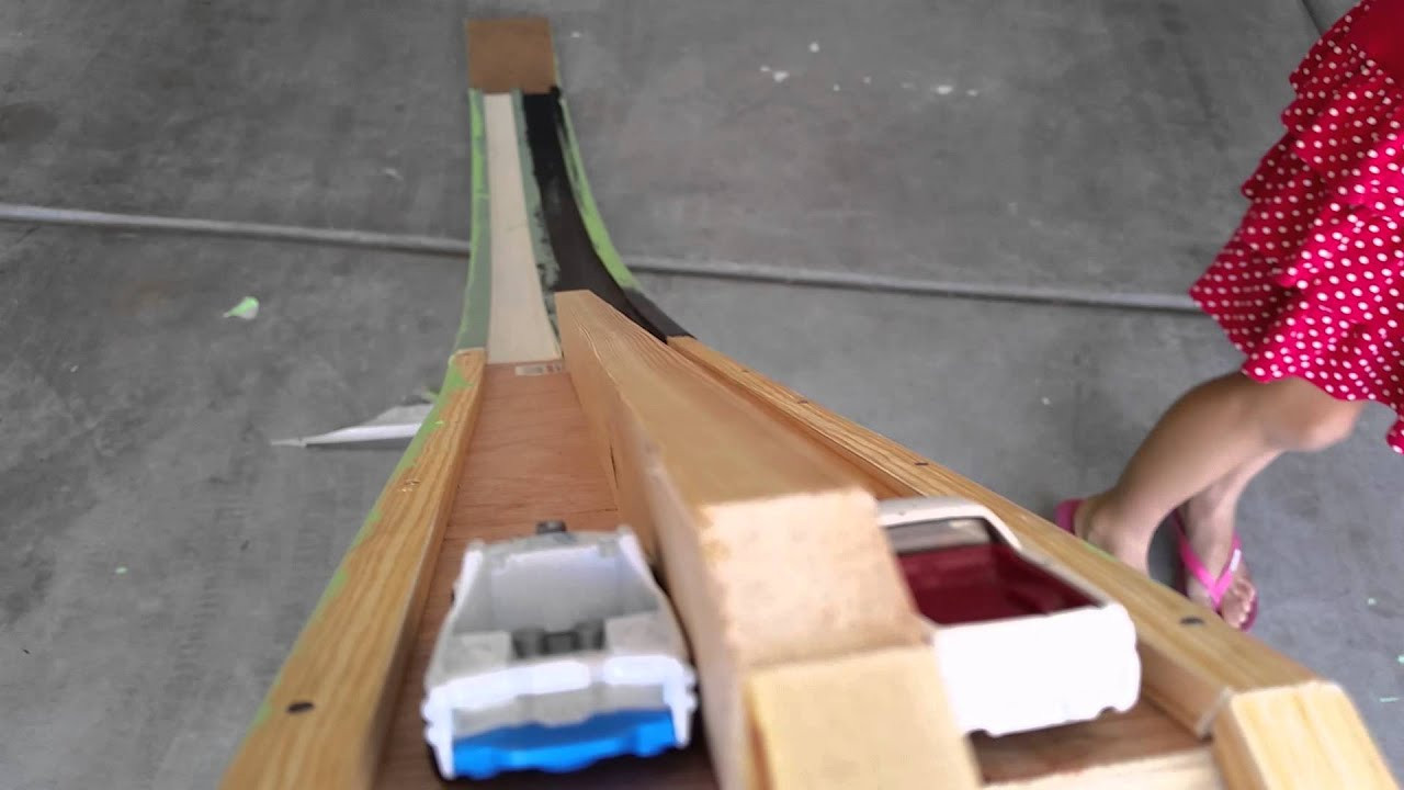 DIY Hotwheels Track
 Hotwheels wood track project