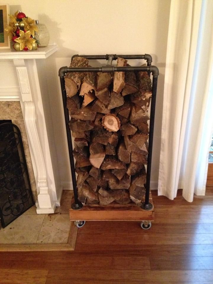 DIY Indoor Firewood Rack
 10 Best DIY Indoor Firewood Rack and Storage Ideas [ ]