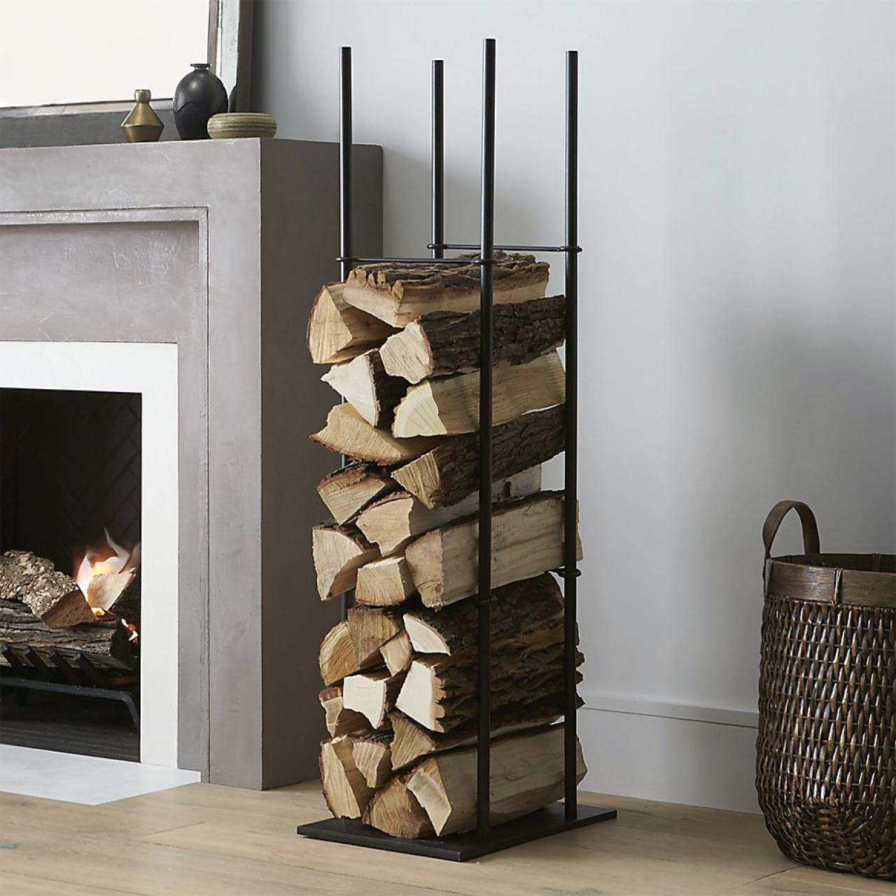 DIY Indoor Firewood Rack
 10 Best DIY Indoor Firewood Rack and Storage Ideas [ ]