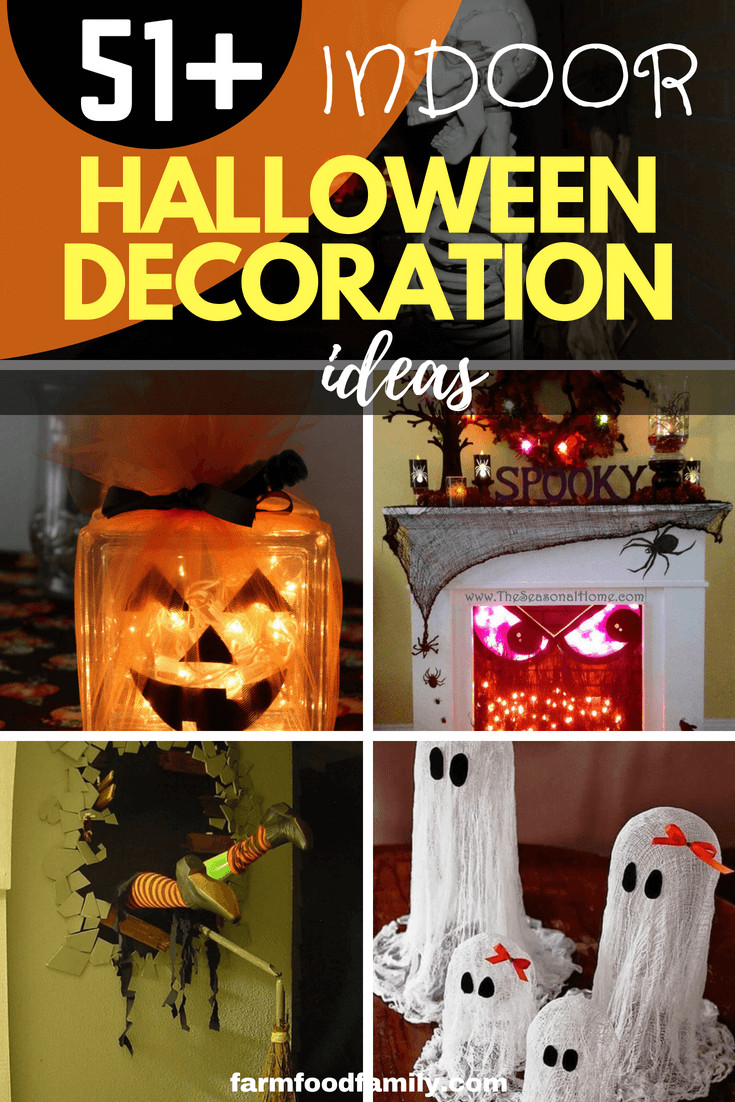 Diy Indoor Halloween Decorations
 51 Spooky DIY Indoor Halloween Decoration Ideas For 2019