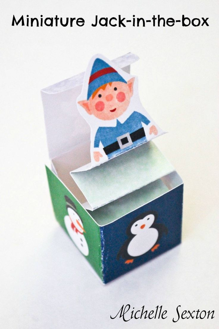 DIY Jack In The Box
 diy holiday jack in the box For the kiddos
