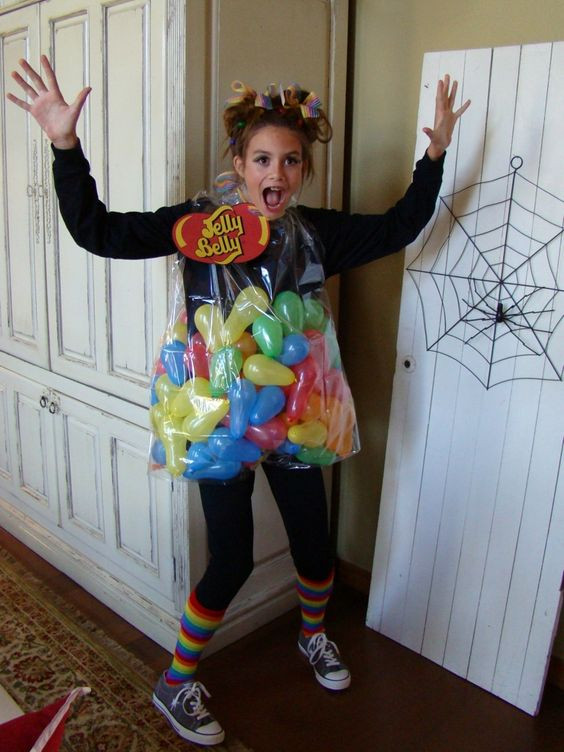 DIY Jelly Bean Costume
 50 Last Minute Halloween Costume Ideas