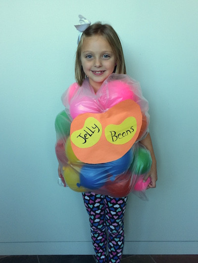 DIY Jelly Bean Costume
 102 cheap and easy DIY Halloween costumes Triangle on