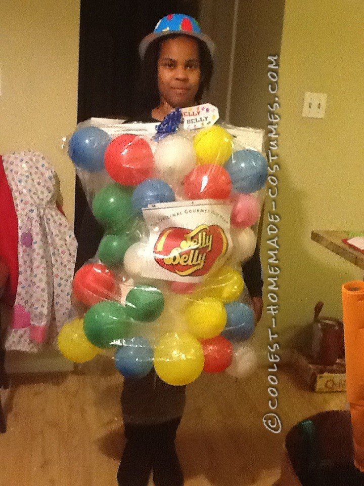 DIY Jelly Bean Costume
 Coolest Homemade Jelly Beans Costume