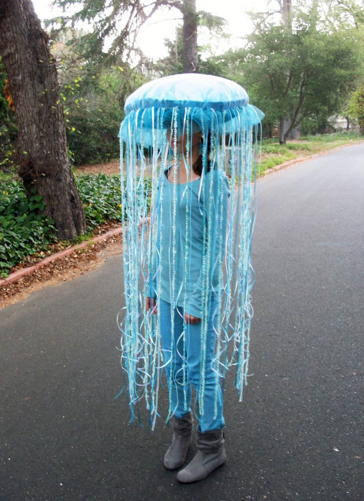 DIY Jellyfish Costumes
 Scuba themed Halloween Costume Ideas