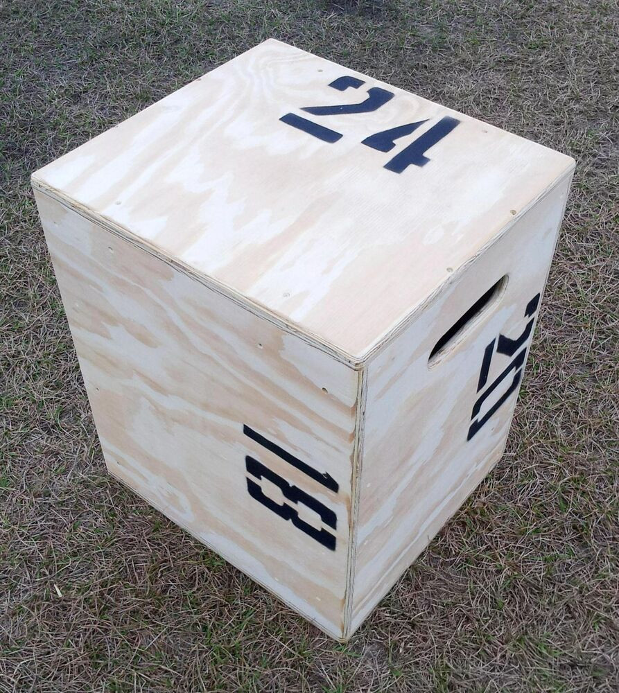 DIY Jump Box
 24X20X18 Plyo box Plyo jump Crossfit plyometric box