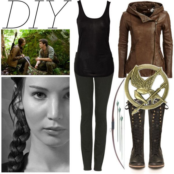 DIY Katniss Everdeen Costume
 26 best Hunger Game Costume Ideas images on Pinterest